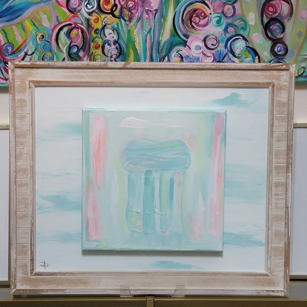 Abstract Coastal Artwork Original